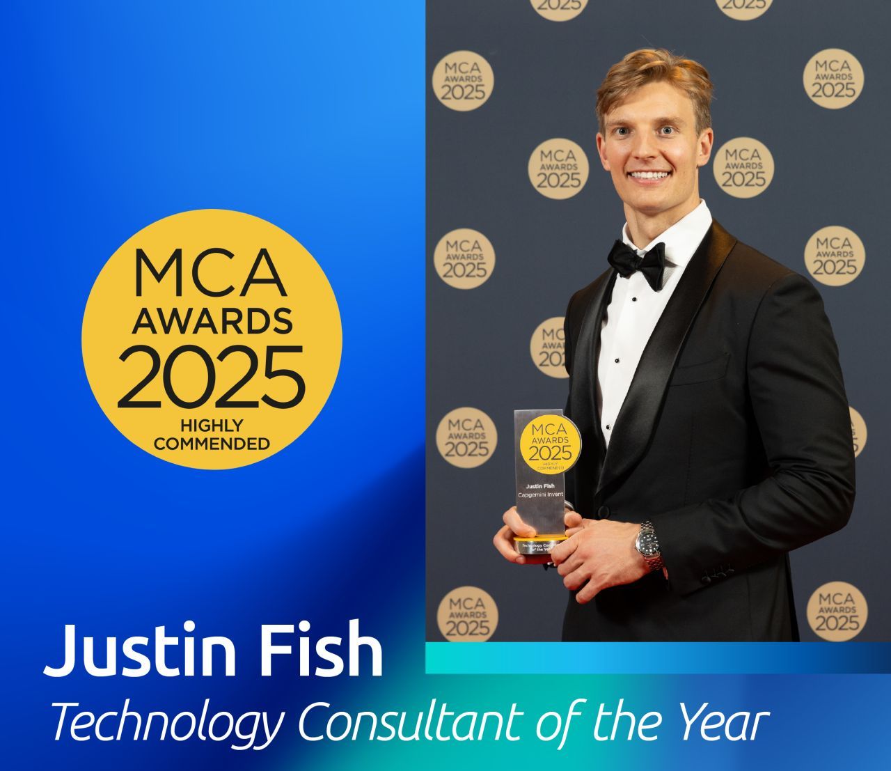 Highly Commended MCA Technology Consultant of the Year 2025